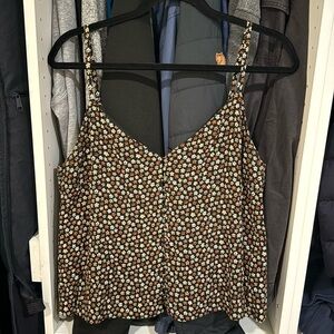 Madewell floral tank